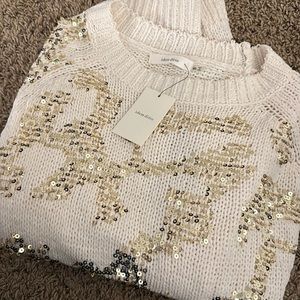 Red Dress Boutique Sparkle Sweater (M/L) (NWT)
